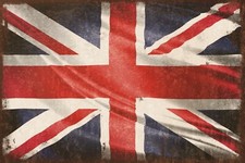 Union Jack Flag Image Vintage