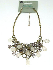 Womens Debenhams Chain Maille/ Gothic Beaded Jewellery Necklace 16'' New