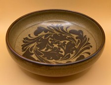 Vintage Studio Pottery Bowl Attributed to Agnete Hoy / Bullers Pottery