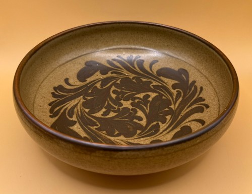 Vintage studio pottery bowl - vintage,