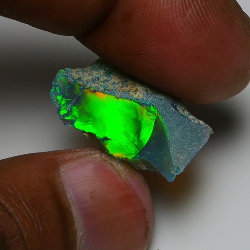 Black opal rough - opal,