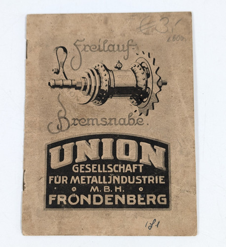 Antique union bicycle - union, hub