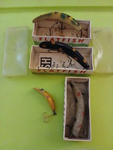 Wooden flatfish lures 3 - flatfish,