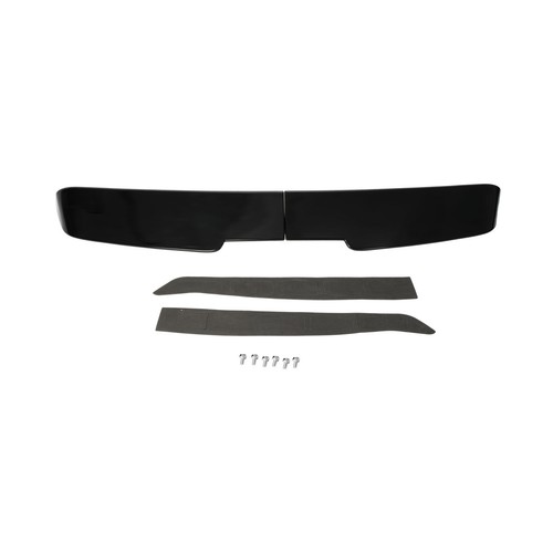 Rear roof spoiler gloss - roof, black
