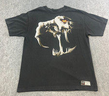 RKO Randy Orton WWE Mens T-Shirt Top Large Viper Snake Skull Wrestling Graphic