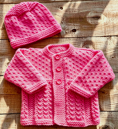 Newborn baby cardigan - baby,