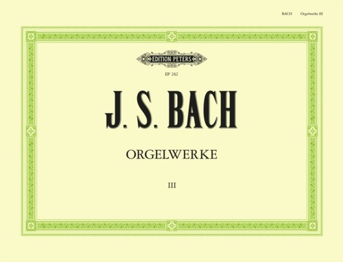 Complete organ works - organ, in