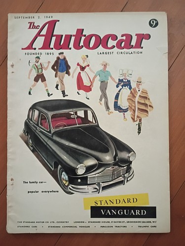 The autocar standard vanguard - autocar,