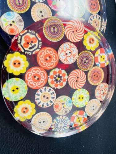Decorative coasters set - set, of