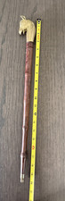 VTG Brass Horse Head Handle