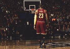 Small LeBron James Poster