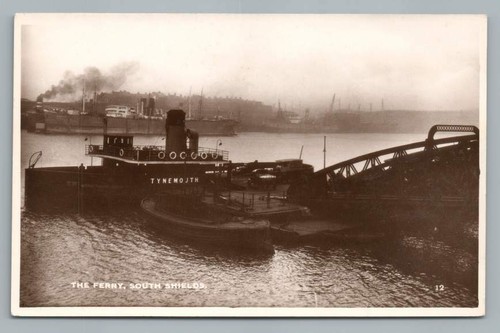 Tynemojth tug boat ferry south - tynemojth,