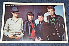 STIFF LITTLE FINGERS large A3 glossy ORIGINAL promo vintage ART poster