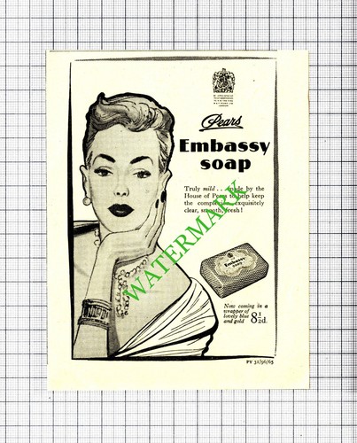 Pears embassy soap - pears,