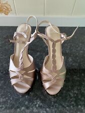 New Jenny Packham Pink Bridal Shoes With Heels - UK Size 5, EU 38 - (R.R.P £75)