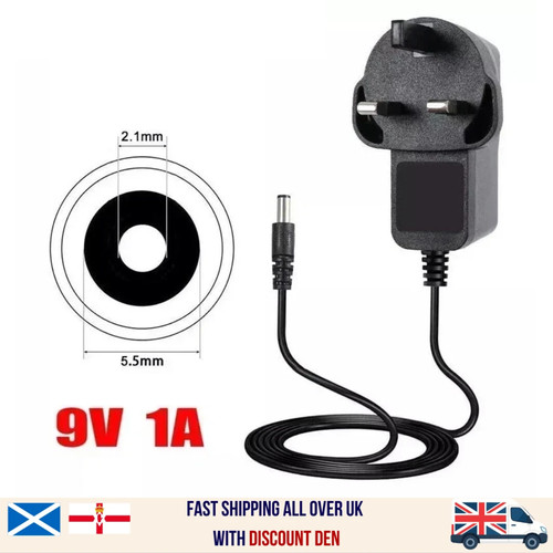 Power supply 9v adaptor - uk,