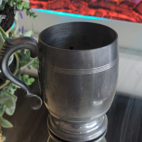 Yeoman pewter beer tankard - yeoman,
