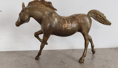 Ornamental metal stallion - ornamental,