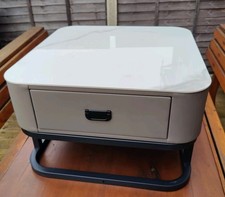 Grey Coffee Table with Drawer