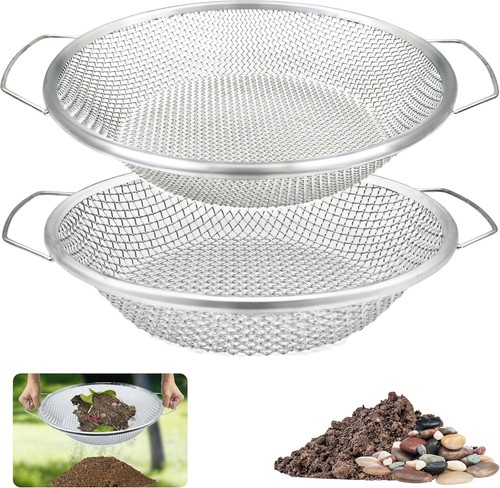 Soil sifter for gardening - for,