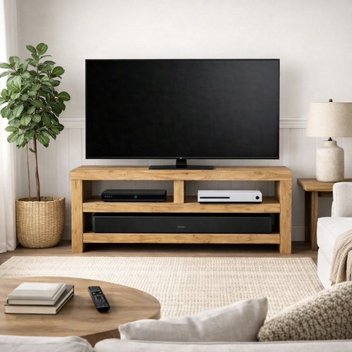 Solid wood lcd stand unit - solid, tv