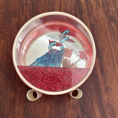 Vintage plastic diorama - vintage,