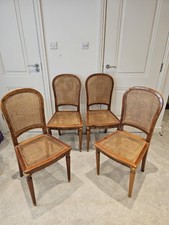 Louis XVI Style Antique Bergere Chairs, French, Vintage 