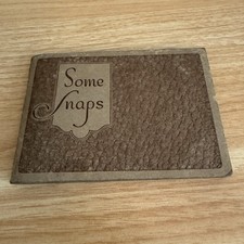 Vintage Old Photo Album With 7