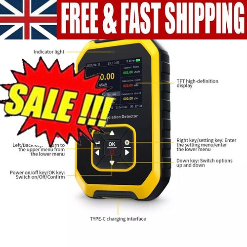 Nuclear radiation detector - nuclear,
