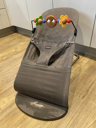 Grey baby bjorn bouncer - baby,