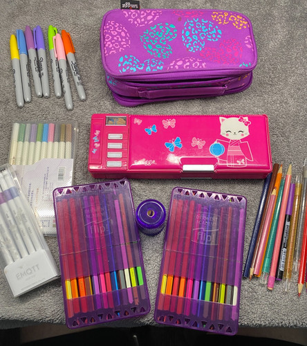 Smiggle pencil cases with - x,