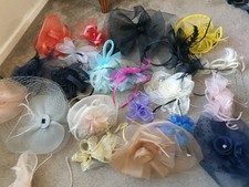 JobLot 23 X Ladies Wedding Formal Church Fascinator Hats Hat  Singalong Group 