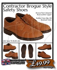 Contractor Brogue Tan/Brown