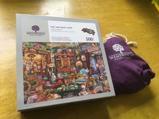 Wentworth Wooden Jigsaw Puzzle THE ANTIQUE SHOP 500 pieces Complete