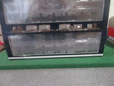 HATTONS H4-RHTT-005 RAIL HEAD TREATMENT TRAIN NETWORK RAIL 2 WAGONS WEATHERED.