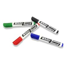 REQUISITE NEEDS White Board Marker Pens Fine Tip Low Odour Vivi Colour Dry Erase