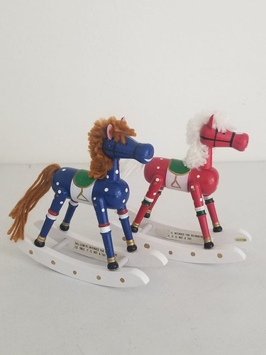 Vintage wooden rocking - vintage, horse