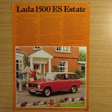 LADA 1500ES 1500 ES Estate UK Market Original Car Sales Brochure c.1977 - 1978