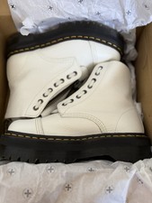 Dr. Martens White Leather