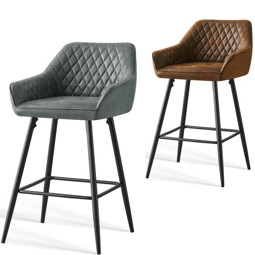 Set faux suede bar - 1/2,