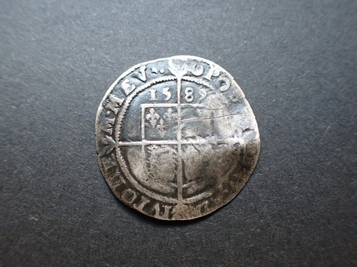 1589 elizabeth hammered - 1589, i
