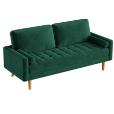 2 Seater Velvet Sofa Modern