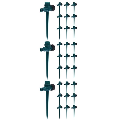 Reusable sprinkler spike base - spike,