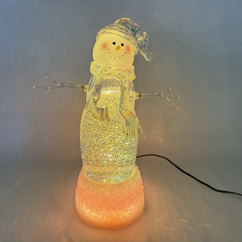 Vtg snowman liquid motion - vtg,