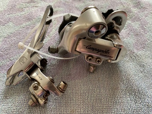Campagnolo front and - campagnolo, rear