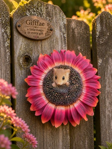 Harvest mouse sunflower - mouse,