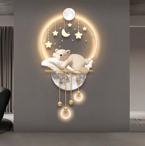 Sleepy starry teddy led - teddy,