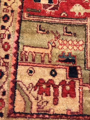 Afghan rug antique vintage - afghan,