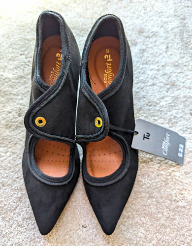 Women black suede high - black,