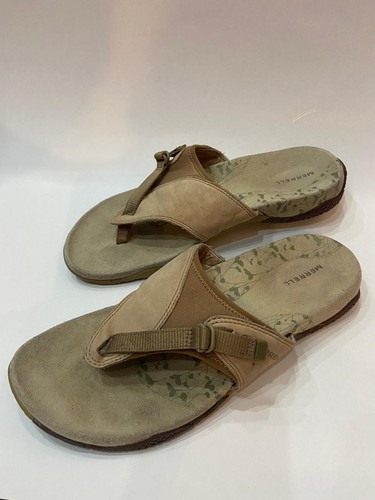 Merrell beige brown - , flat